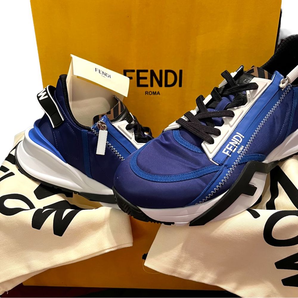 FENDI Flow Sneakers Mens Size 10UK/11US/44IT
